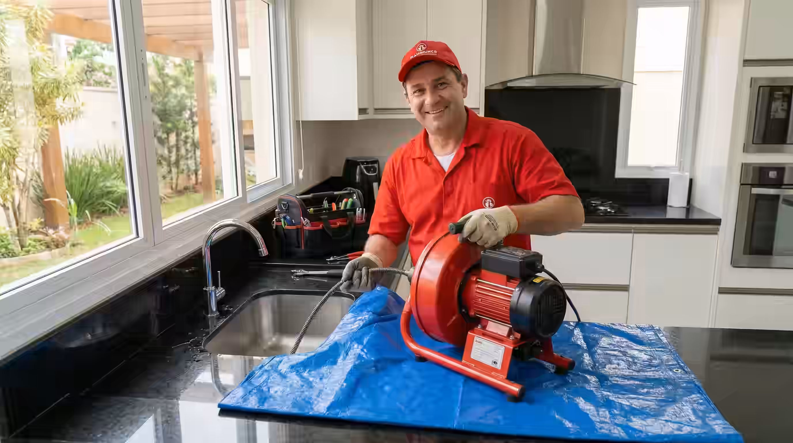 Técnico de desentupidora