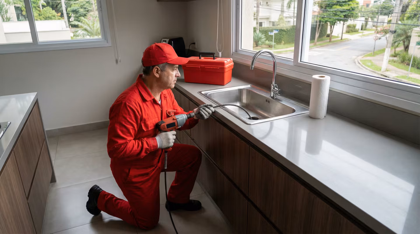 Desentupimento de Pia